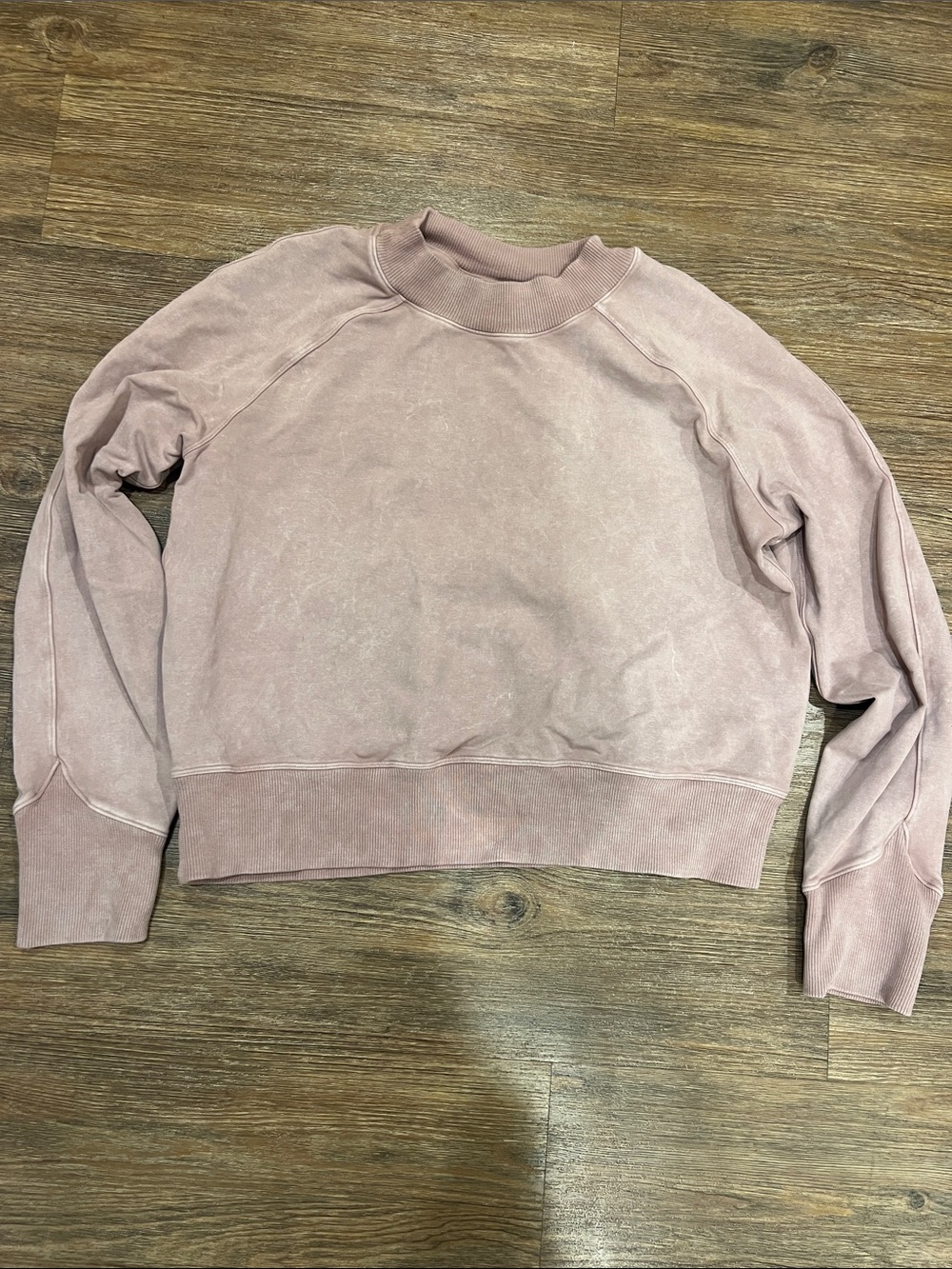 Lululemon Washed Dusty Rose Crewneck Sweatshirt